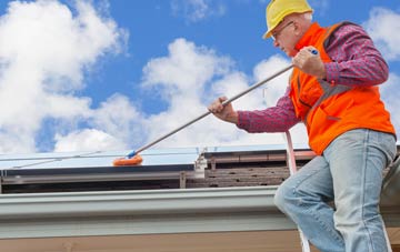 Cold Kirby soft wash roof cleaning